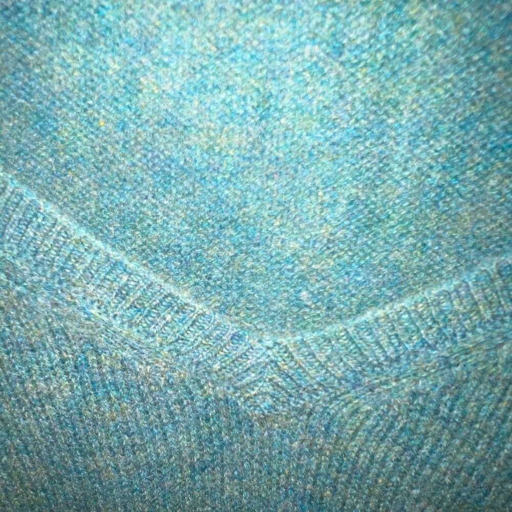 Ann Taylor Teal Cashmere Sweater